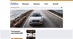 Desktop Screenshot of bilia.com